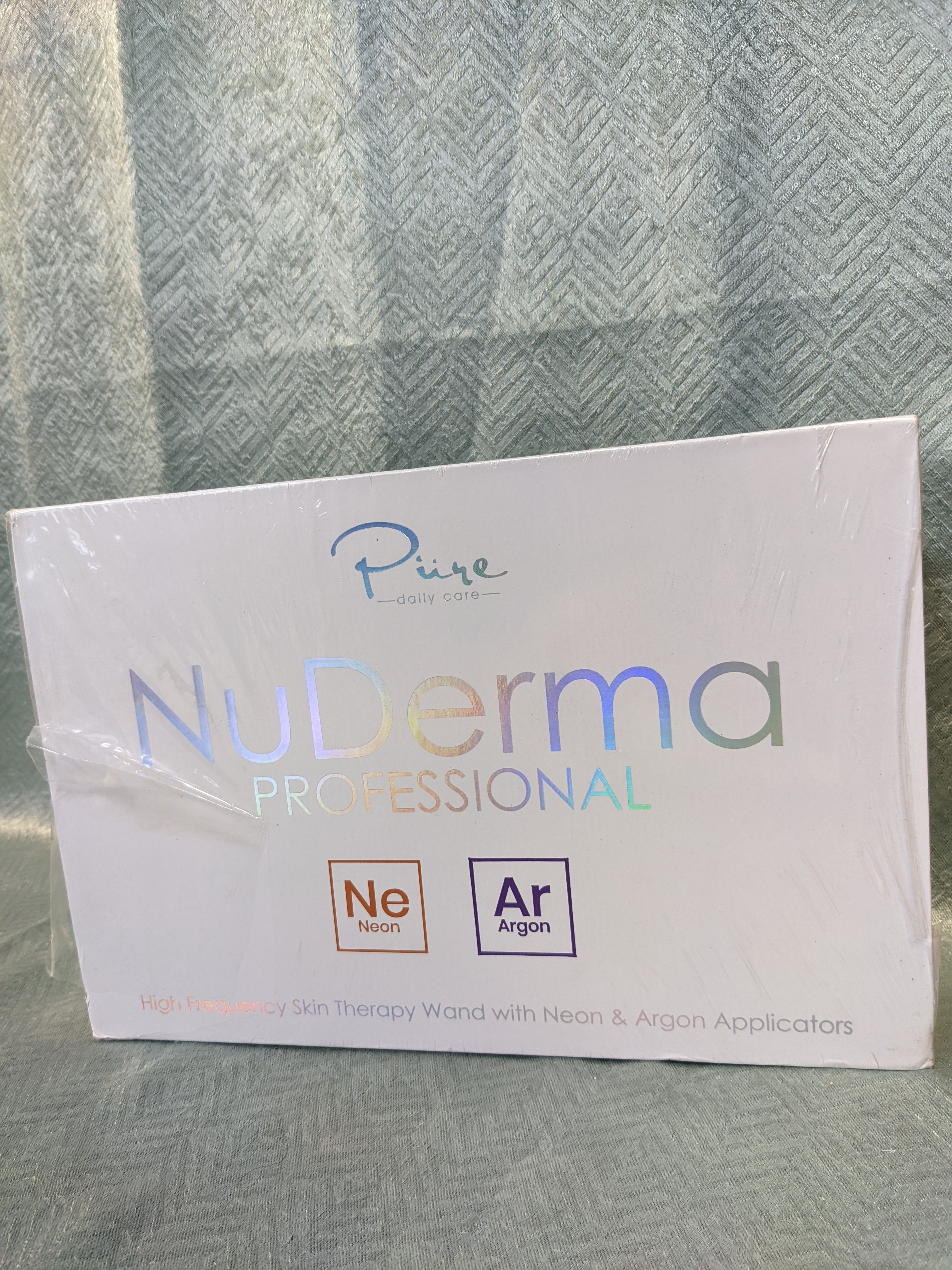 NuDerma Professional Skin Therapy Wand - Portable High Frequency Skin Therapy Machine (7545776668910)